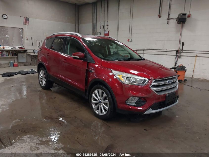 2017 Ford Escape Titanium VIN: 1FMCU9J94HUB72101 Lot: 39289625