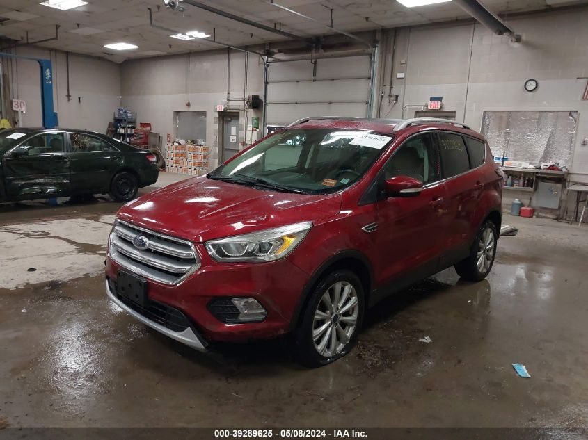 2017 Ford Escape Titanium VIN: 1FMCU9J94HUB72101 Lot: 39289625