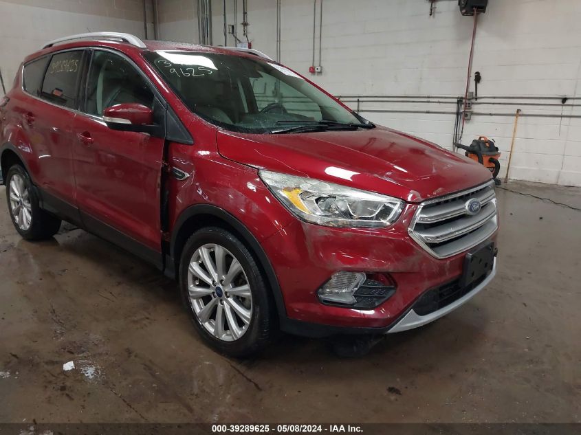 2017 Ford Escape Titanium VIN: 1FMCU9J94HUB72101 Lot: 39289625