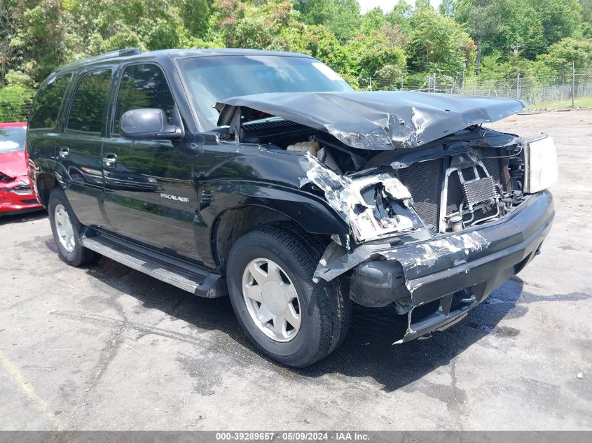 2002 Cadillac Escalade Standard VIN: 1GYEK63N52R100646 Lot: 39289657