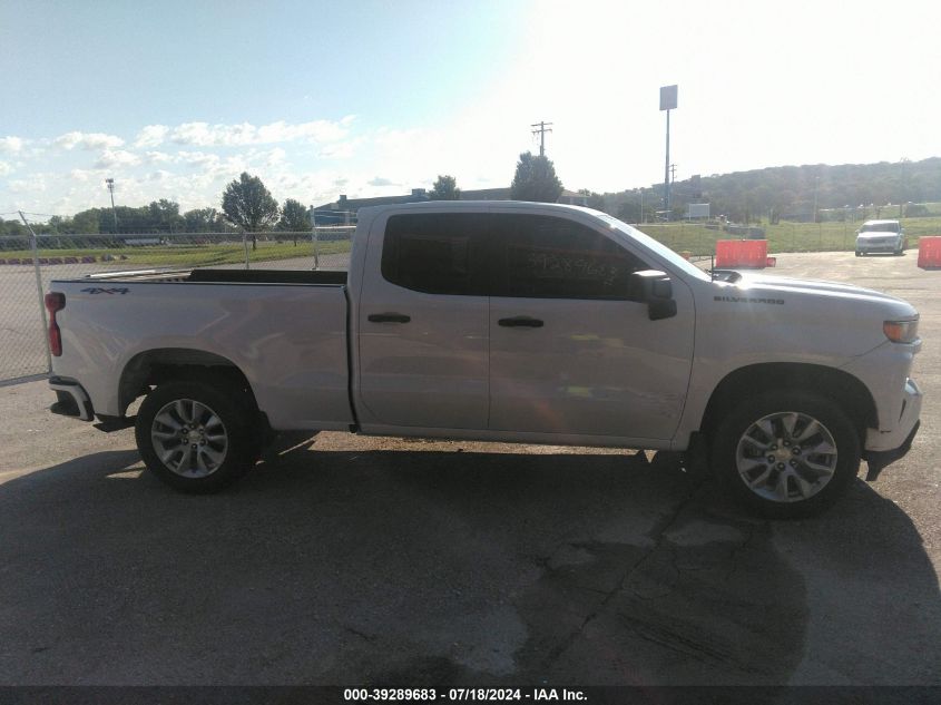 2021 Chevrolet Silverado 1500 4Wd Double Cab Standard Bed Custom VIN: 1GCRYBEK0MZ176148 Lot: 39289683