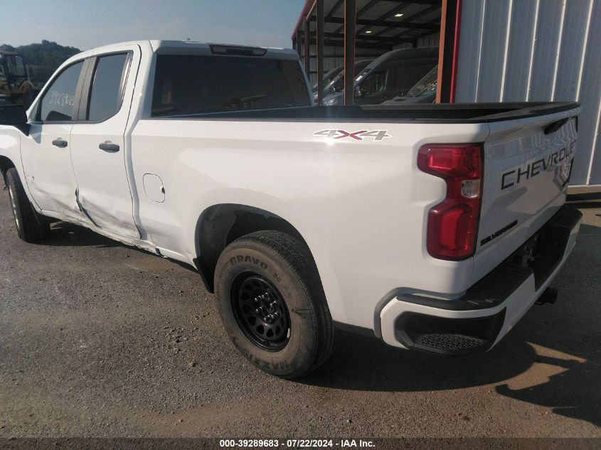 2021 Chevrolet Silverado 1500 4Wd Double Cab Standard Bed Custom VIN: 1GCRYBEK0MZ176148 Lot: 39289683