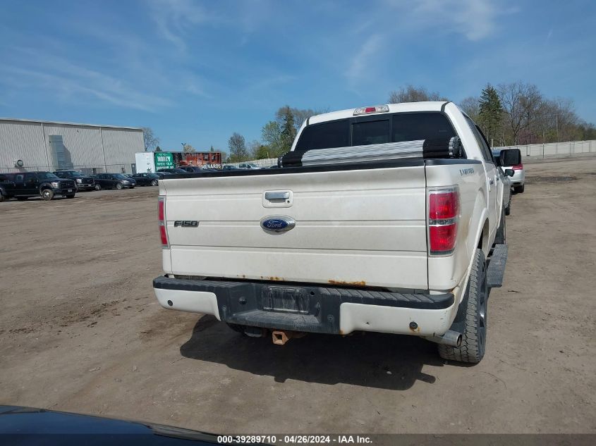 2013 Ford F-150 Limited VIN: 1FTFW1ET9DFB65520 Lot: 39289710