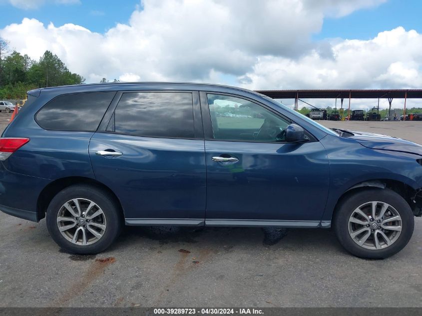 2013 Nissan Pathfinder S VIN: 5N1AR2MN2DC684447 Lot: 39289723