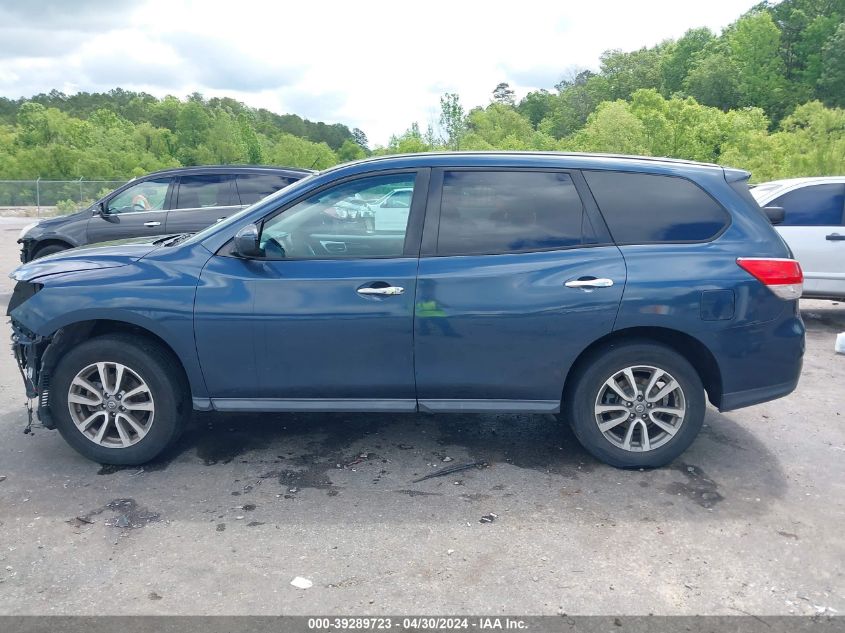 2013 Nissan Pathfinder S VIN: 5N1AR2MN2DC684447 Lot: 39289723