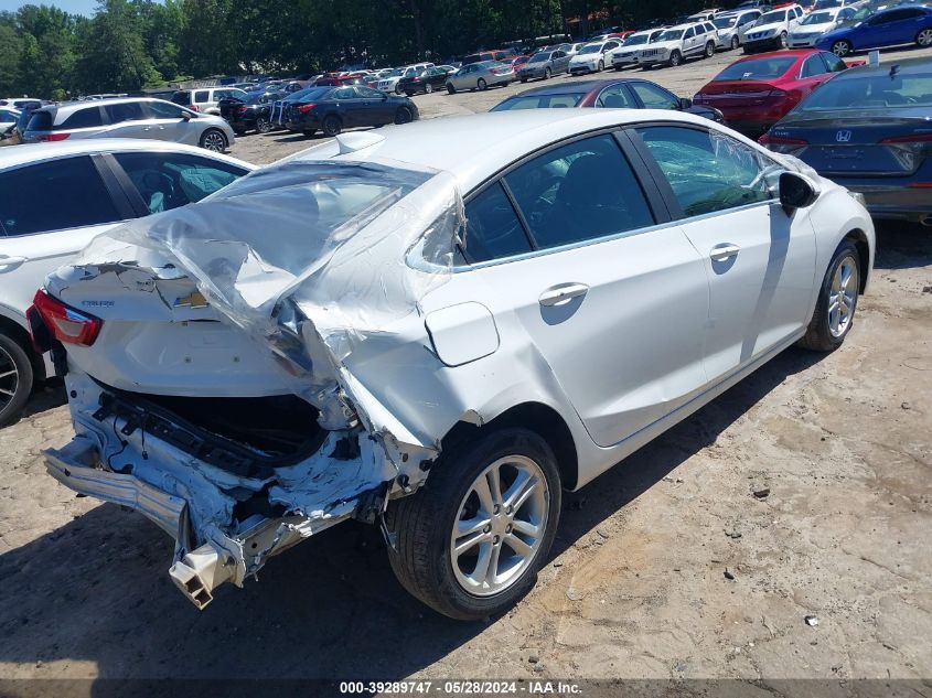 2018 Chevrolet Cruze Lt Auto VIN: 1G1BE5SM6J7104999 Lot: 39289747