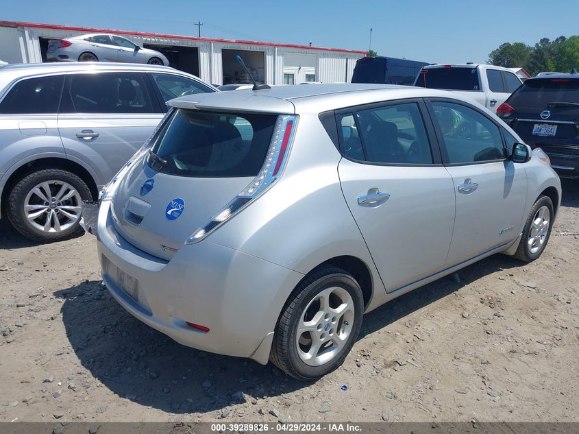 2013 Nissan Leaf Sv VIN: 1N4AZ0CP2DC412420 Lot: 39289826