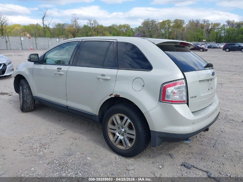 2007 Ford Edge Sel Plus VIN: 2FMDK49C37BB49314 Lot: 39289853