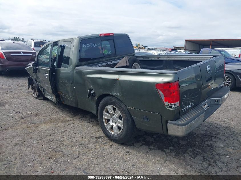 2004 Nissan Titan Se VIN: 1N6AA06A64N548172 Lot: 39289897