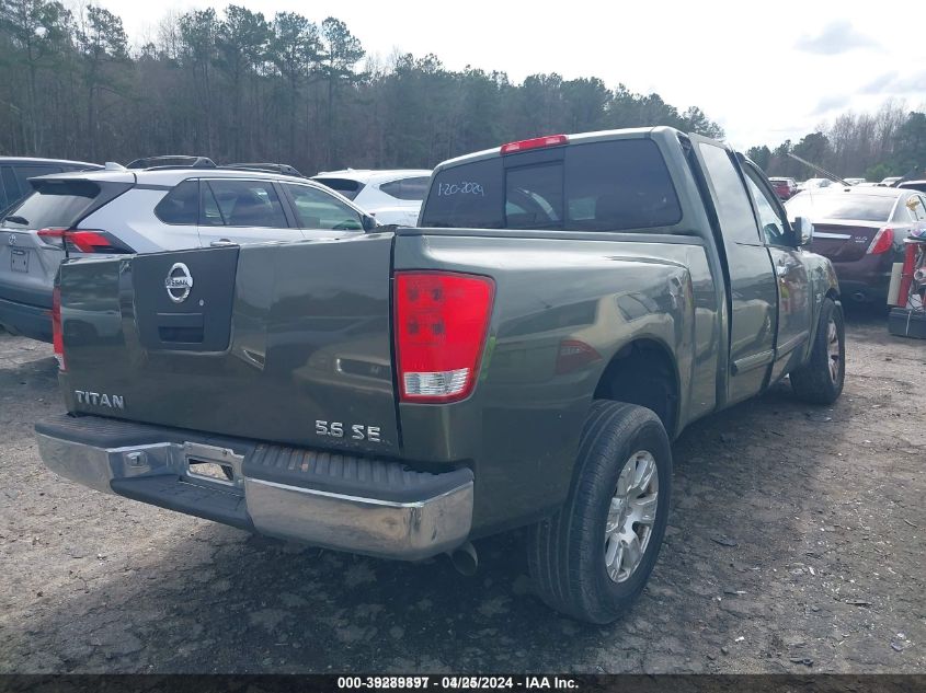 2004 Nissan Titan Se VIN: 1N6AA06A64N548172 Lot: 39289897