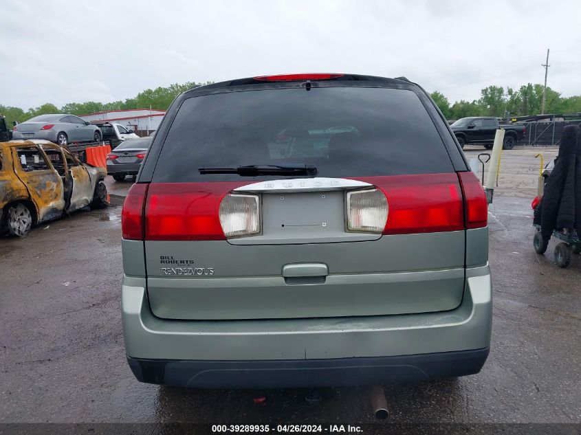 2006 Buick Rendezvous Cx VIN: 3G5DA03L26S566545 Lot: 39289935