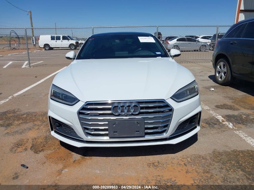 VIN WAUUNAF52JA046790 2018 AUDI A5 2.0T PREMIUM
