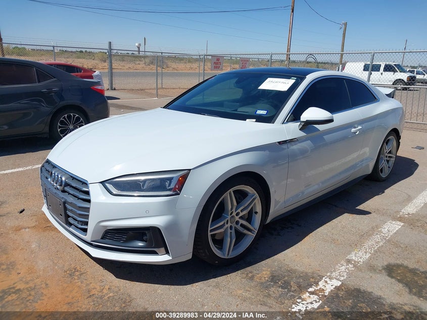 VIN WAUUNAF52JA046790 2018 AUDI A5 2.0T PREMIUM