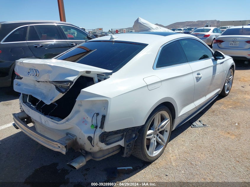 VIN WAUUNAF52JA046790 2018 AUDI A5 2.0T PREMIUM