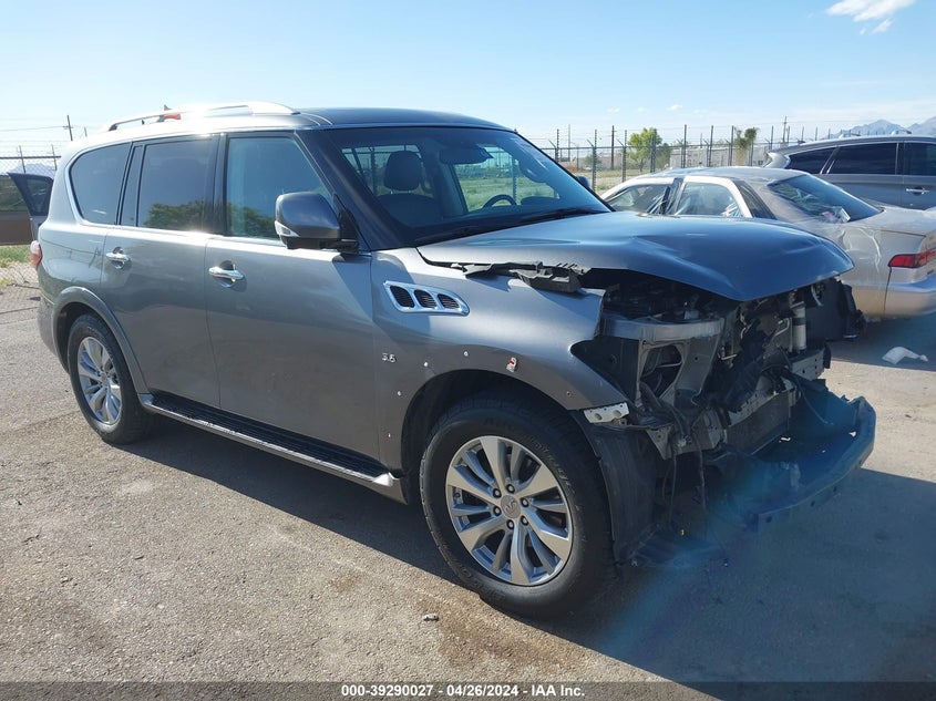 2016 Infiniti Qx80 Limited VIN: JN8AZ2NE3G9124090 Lot: 39290027