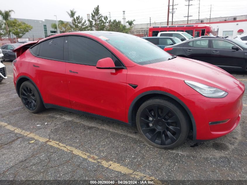 VIN 5YJYGDEE9MF276615 2021 TESLA MODEL Y no.13