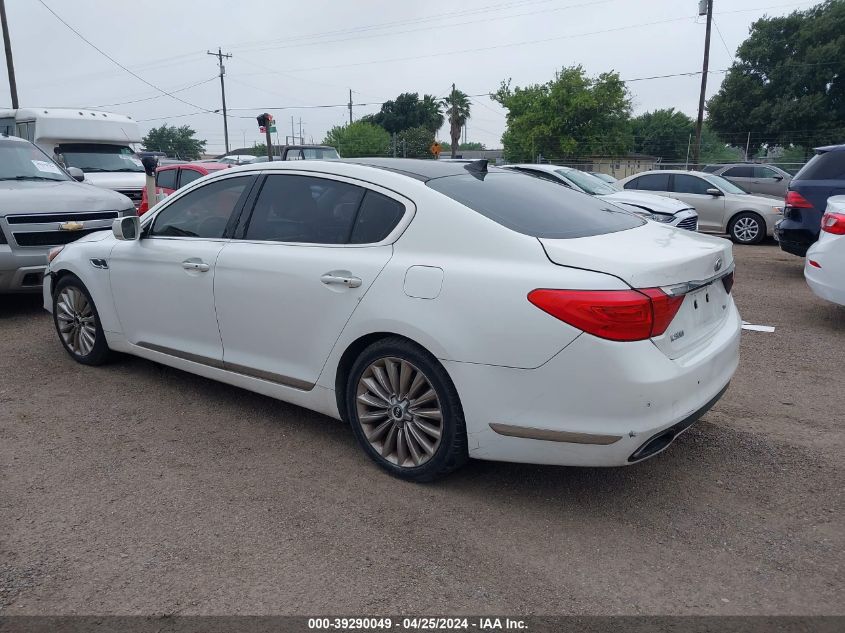 2015 Kia K900 Luxury VIN: KNALW4D4XF6022333 Lot: 39290049