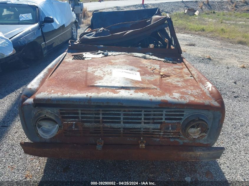 1976 Ford Bronco VIN: U15GLB56079 Lot: 39290052