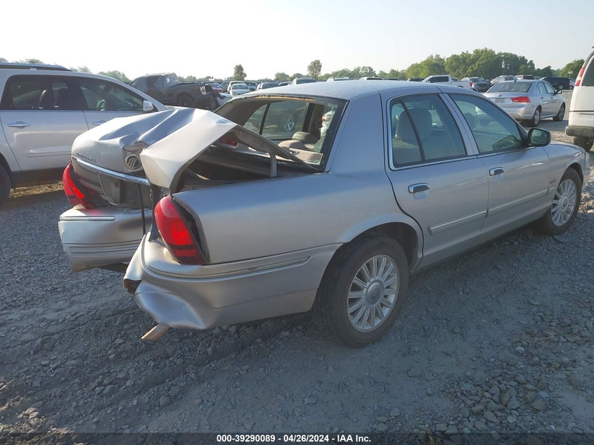 2010 Mercury Grand Marquis Ls (Fleet Only) VIN: 2MEBM7FV0AX605114 Lot: 39290089