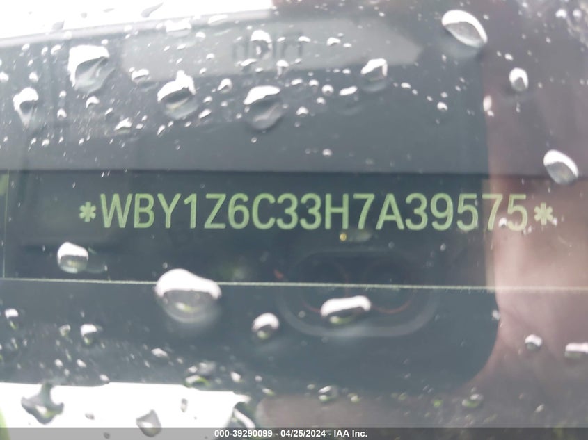 2017 BMW I3 94 AH - WBY1Z6C33H7A39575