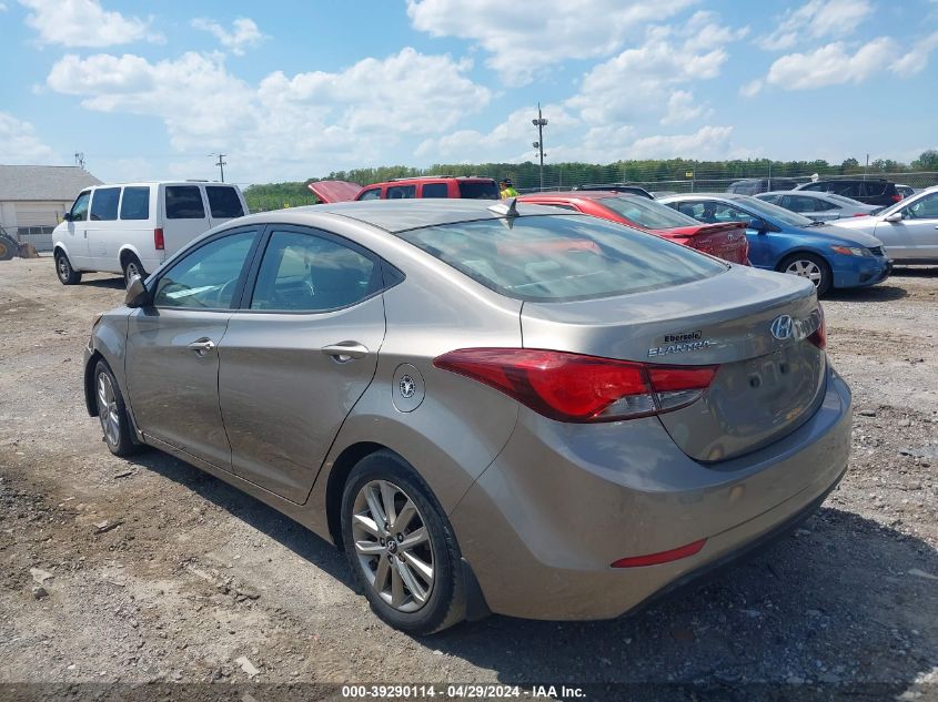 5NPDH4AE8EH512966 | 2014 HYUNDAI ELANTRA