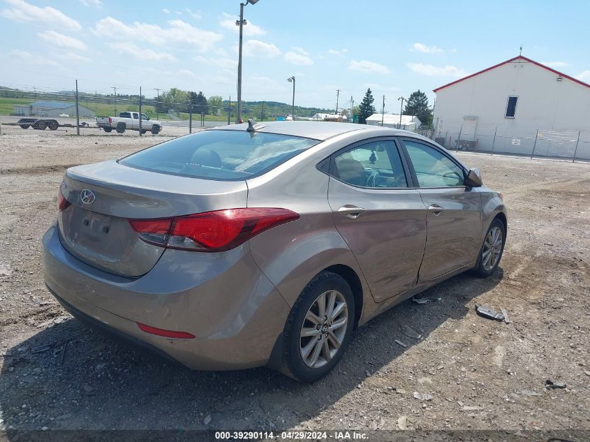 5NPDH4AE8EH512966 | 2014 HYUNDAI ELANTRA