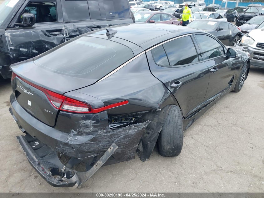 2022 Kia Stinger Gt-Line VIN: KNAE35LD5N6101187 Lot: 39290195