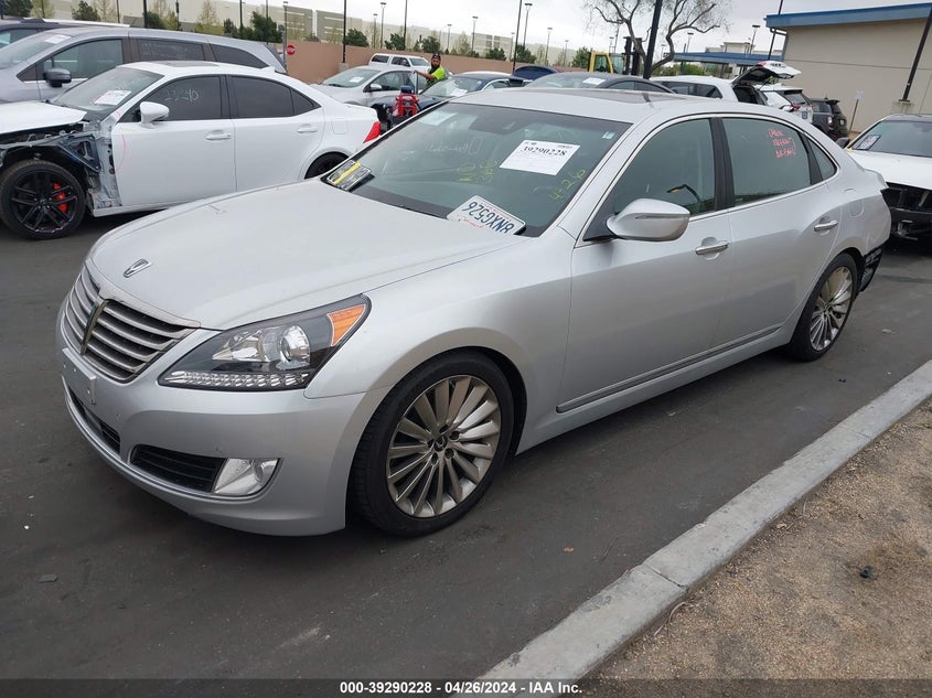2014 Hyundai Equus Signature VIN: KMHGH4JH5EU090664 Lot: 39290228