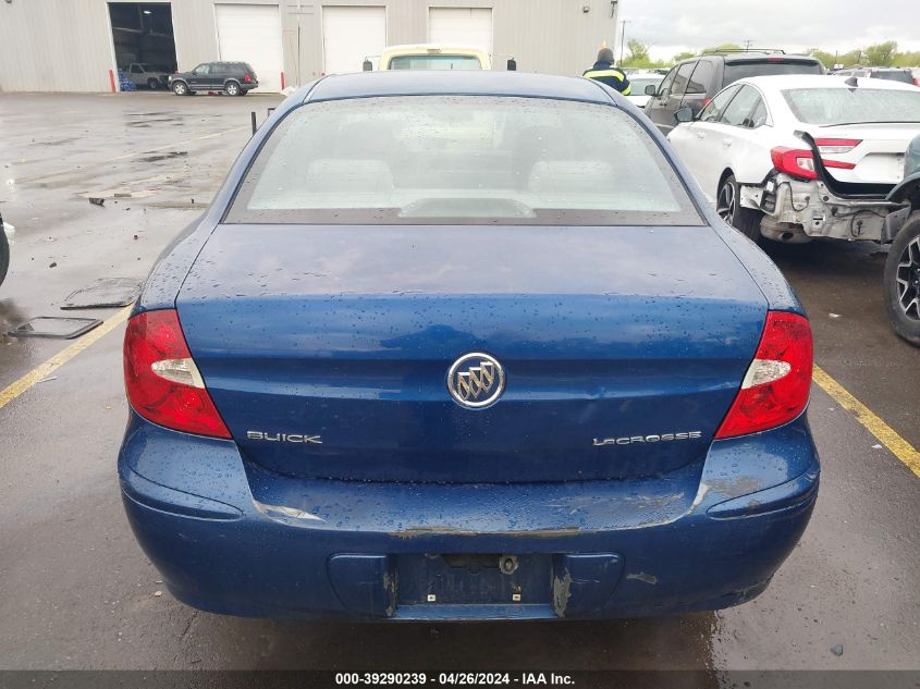 2005 Buick Lacrosse Cx VIN: 2G4WC532151221626 Lot: 39290239