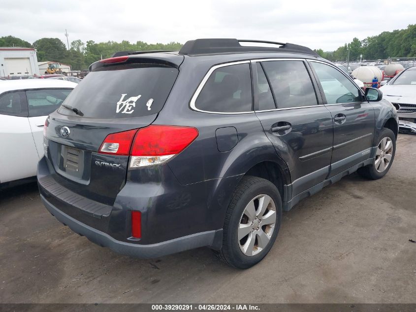 2012 Subaru Outback 2.5I Premium VIN: 4S4BRCCC1C3201054 Lot: 39290291