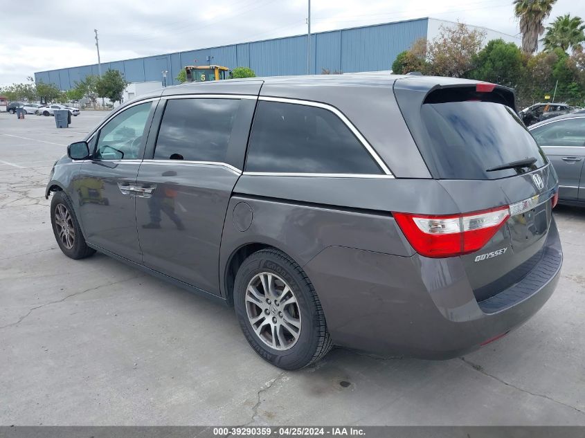 2012 Honda Odyssey Ex-L VIN: 5FNRL5H6XCB001876 Lot: 39290359