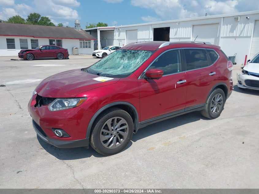 2016 NISSAN ROGUE SL - KNMAT2MV5GP712986