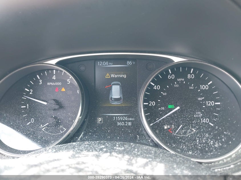 2016 NISSAN ROGUE SL - KNMAT2MV5GP712986