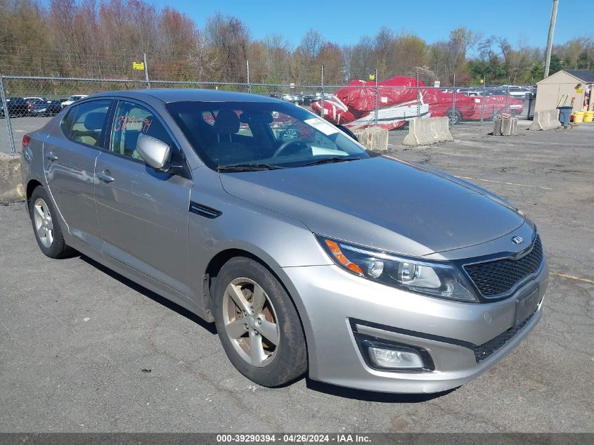 KNAGM4A76E5449986 | 2014 KIA OPTIMA