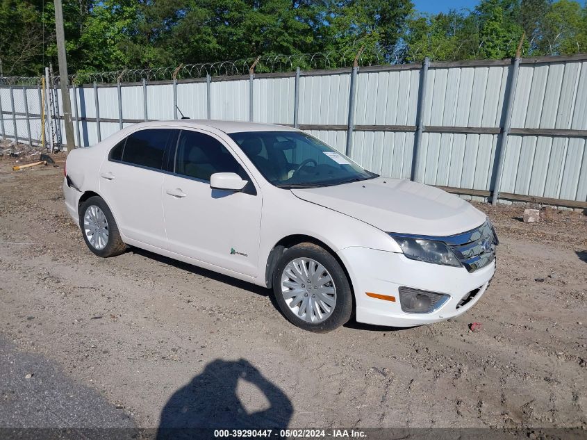 2011 Ford Fusion Hybrid VIN: 3FADP0L33BR117681 Lot: 39290447