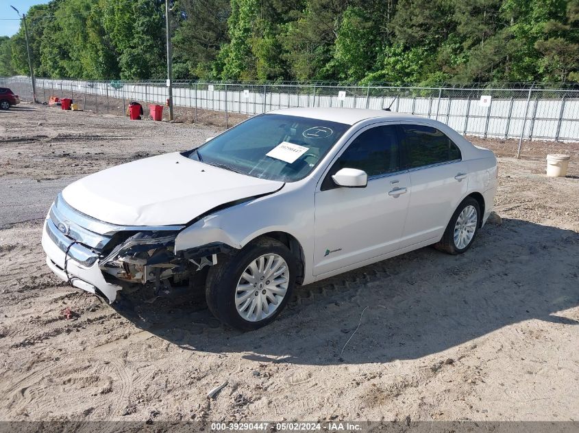 2011 Ford Fusion Hybrid VIN: 3FADP0L33BR117681 Lot: 39290447