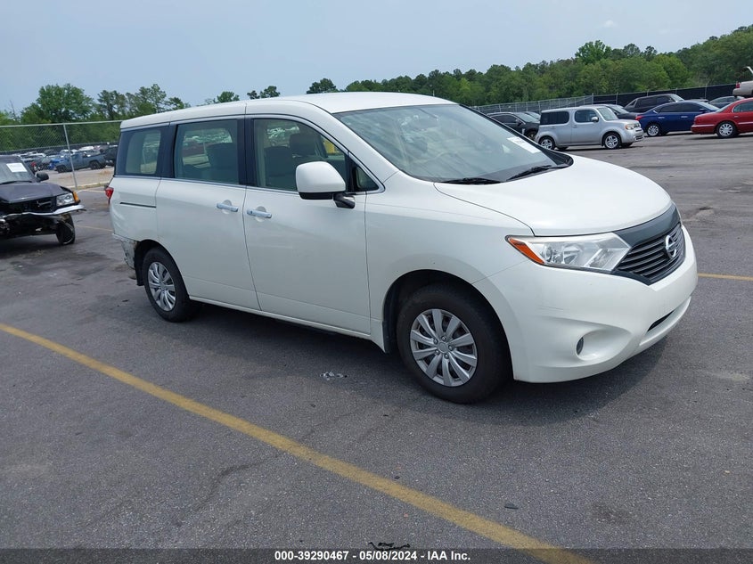 2015 Nissan Quest S VIN: JN8AE2KPXF9133997 Lot: 39290467