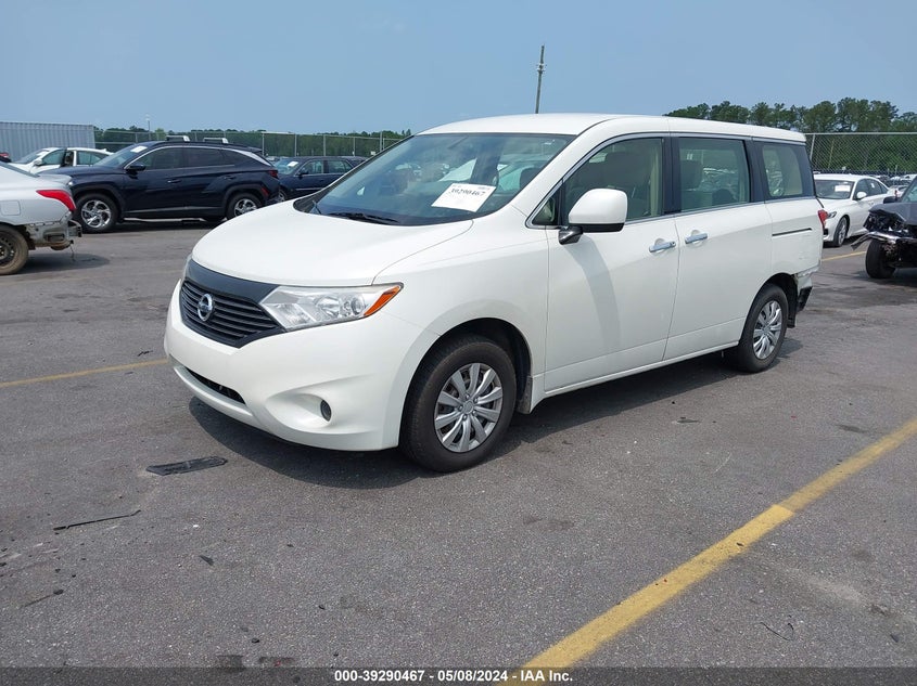 2015 Nissan Quest S VIN: JN8AE2KPXF9133997 Lot: 39290467
