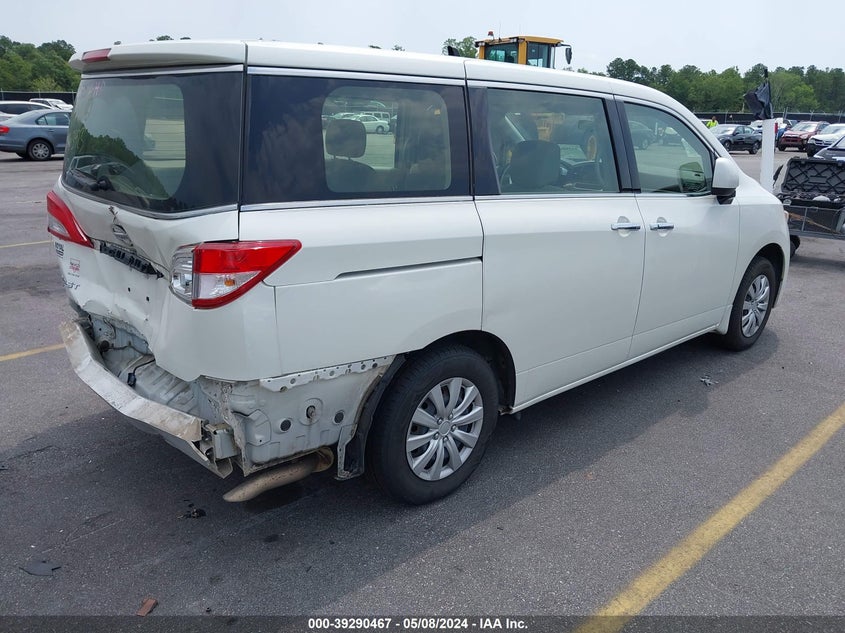 2015 Nissan Quest S VIN: JN8AE2KPXF9133997 Lot: 39290467