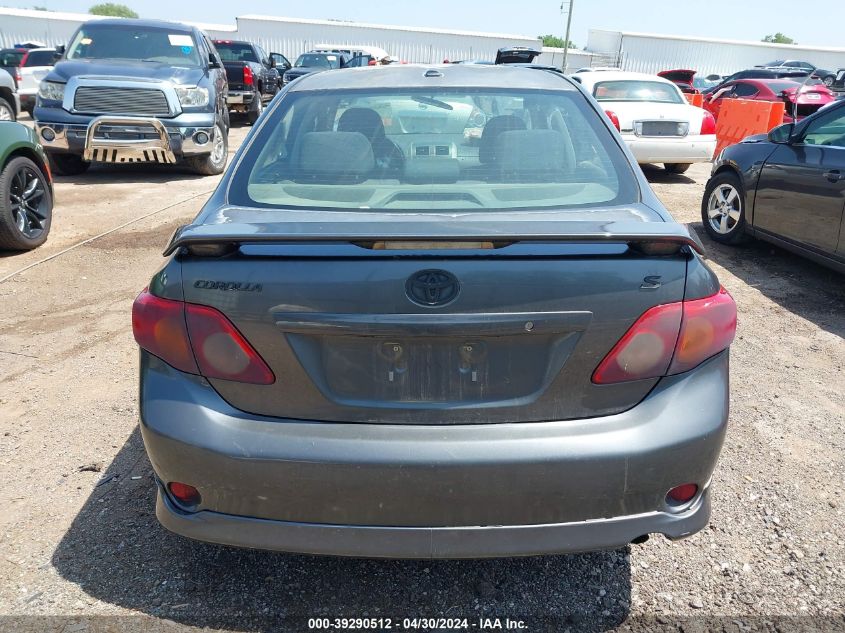 2010 Toyota Corolla S VIN: 2T1BU4EE2AC478761 Lot: 39290512