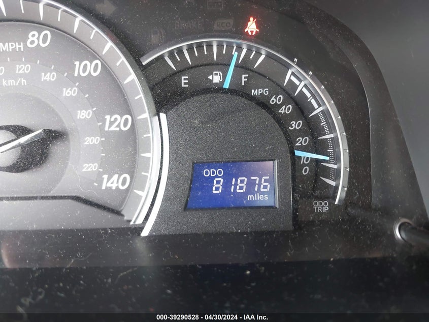 2013 TOYOTA CAMRY XLE V6 - 4T1BK1FK1DU536063