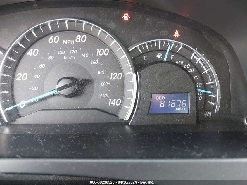 2013 TOYOTA CAMRY XLE V6 - 4T1BK1FK1DU536063