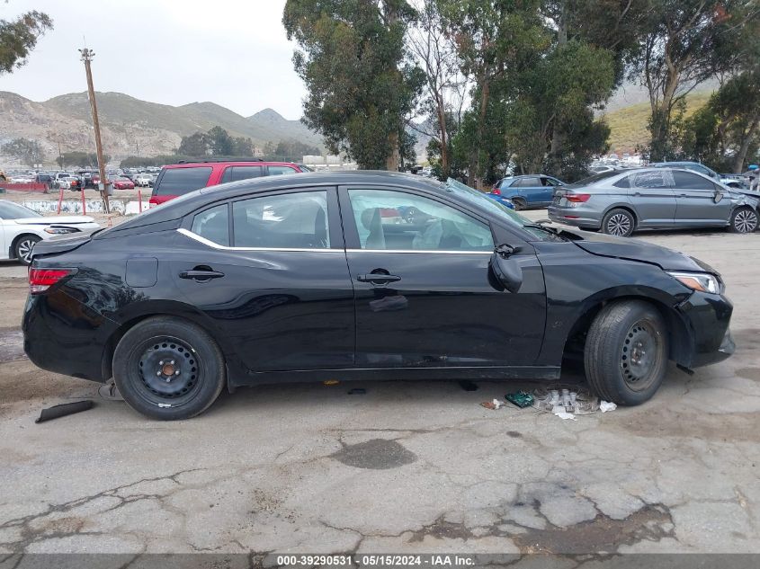 2023 Nissan Sentra S Xtronic Cvt VIN: 3N1AB8BV4PY306773 Lot: 39290531