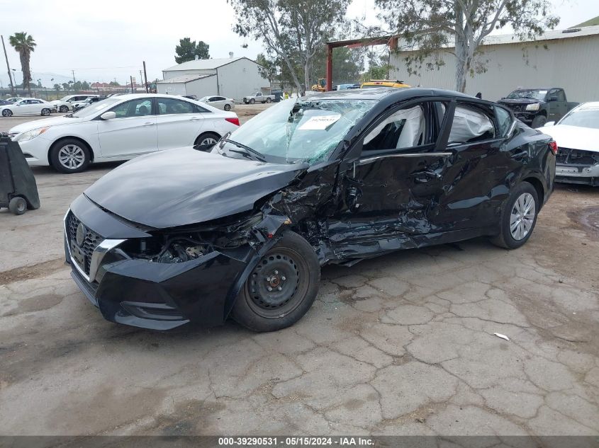 2023 Nissan Sentra S Xtronic Cvt VIN: 3N1AB8BV4PY306773 Lot: 39290531