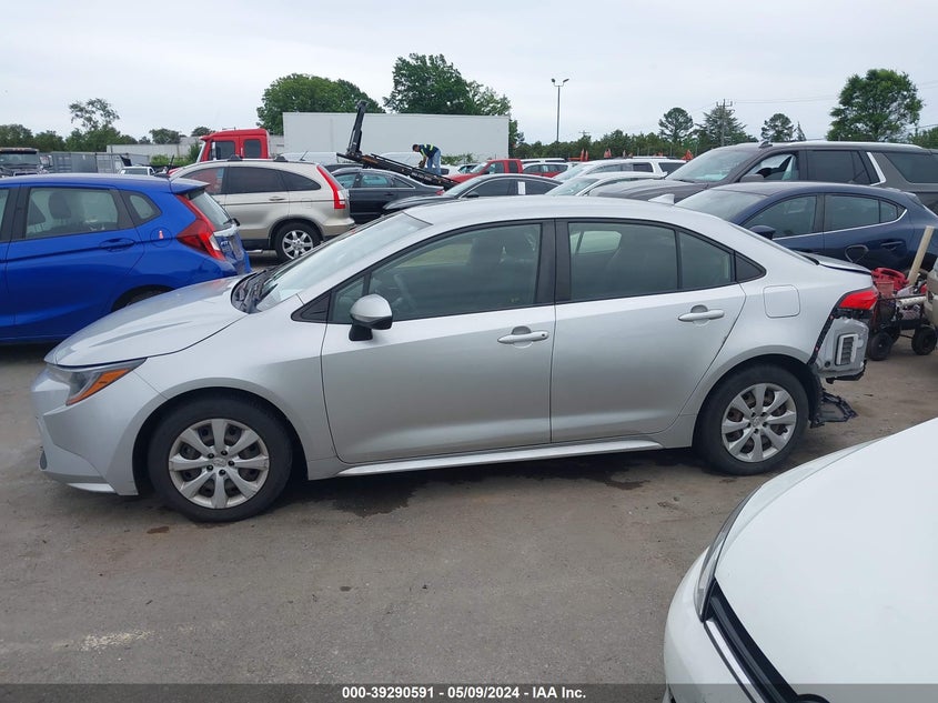 VIN JTDEPRAE2LJ093778 2020 TOYOTA COROLLA LE