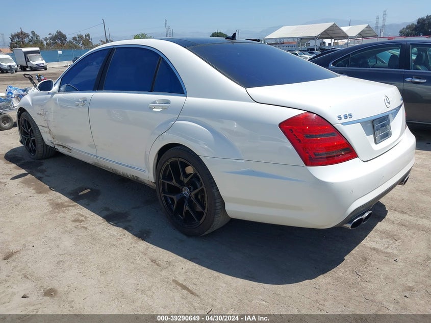 2010 Mercedes-Benz S 65 Amg VIN: WDDNG7KBXAA314121 Lot: 39290649