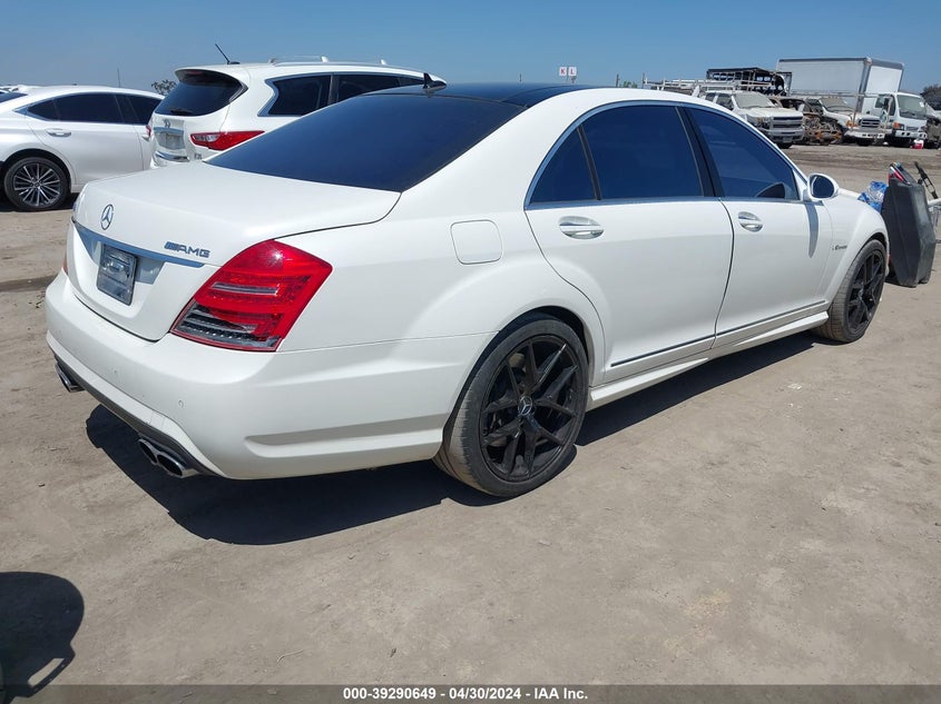 2010 Mercedes-Benz S 65 Amg VIN: WDDNG7KBXAA314121 Lot: 39290649