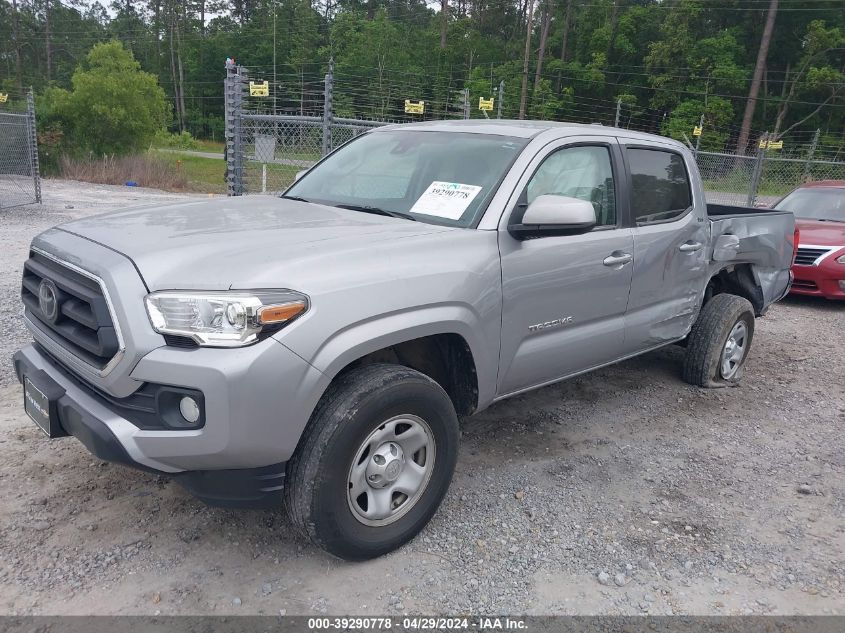 2021 Toyota Tacoma Sr5 VIN: 3TYAX5GN2MT023866 Lot: 39290778