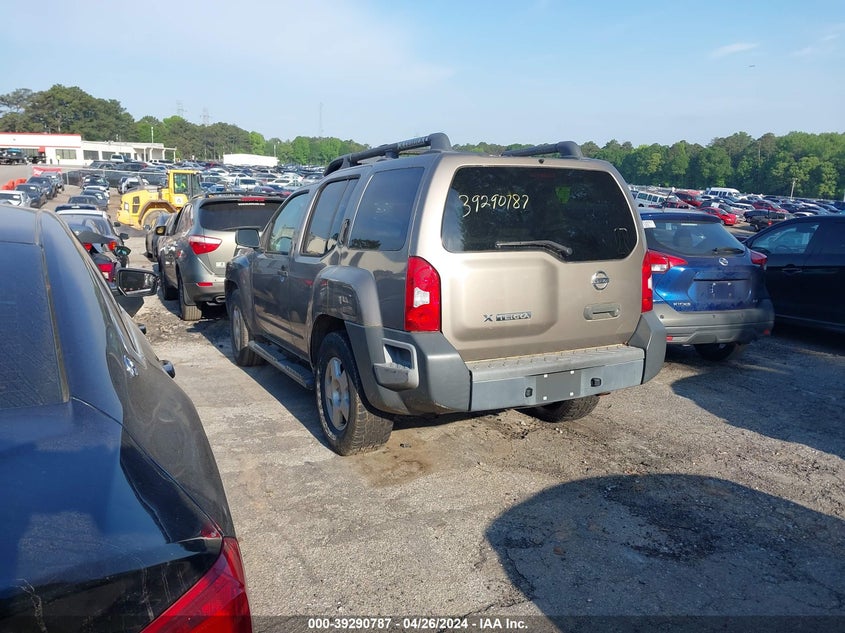 2007 Nissan Xterra S VIN: 5N1AN08U37C504978 Lot: 39290787