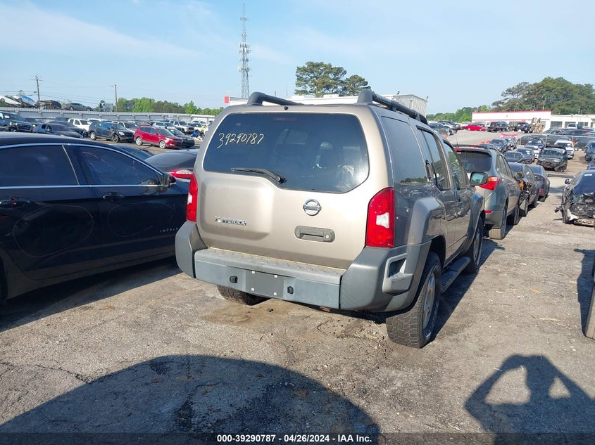 2007 Nissan Xterra S VIN: 5N1AN08U37C504978 Lot: 39290787